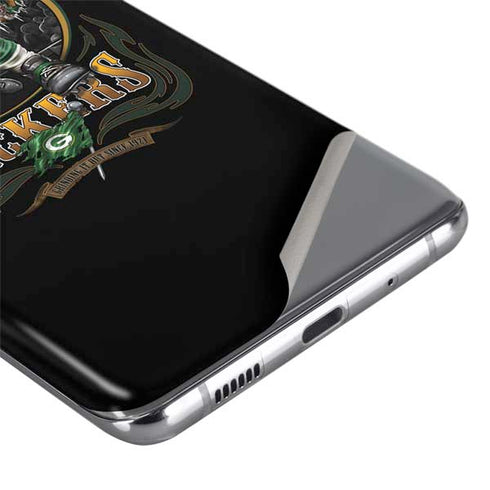 Liquid Blue NFL Green Bay Packers Running Back Galaxy S20 Plus Skin